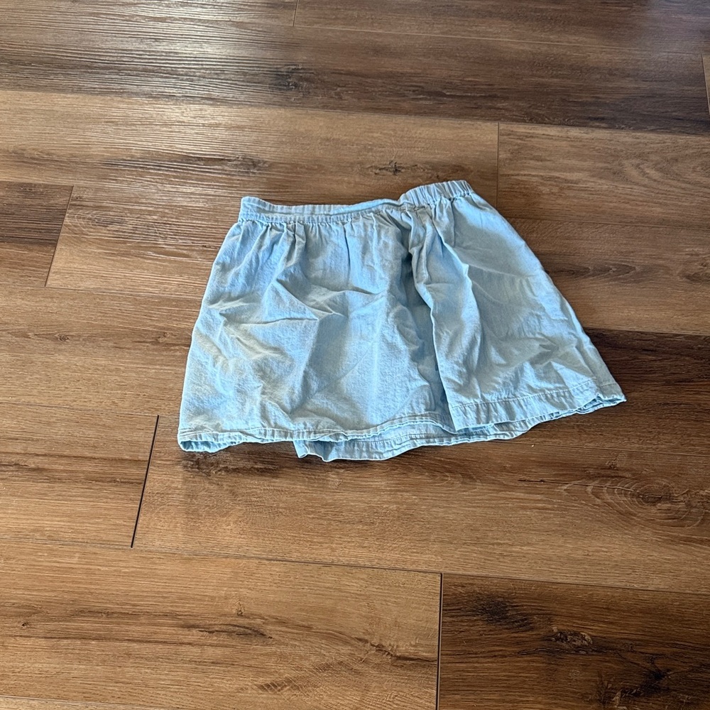 Copper Key Light Blue Kids Skirt